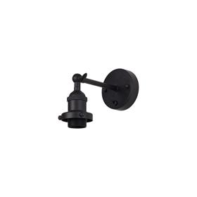 D0668  Dreifa Switched Wall Light, 1 x E27, Matt Black